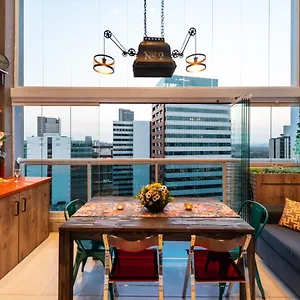 Apartamento Edificio Summit Pinheiros Location In Balcony With Views Pool, Fitness Room&parking Garage 3 Minutes To Subway Brasil